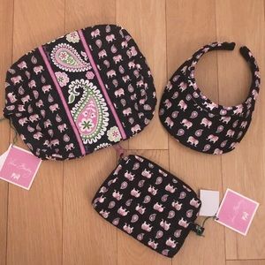 *SOLD* NWT Vera Bradley Large & Small Cosmetic Bag